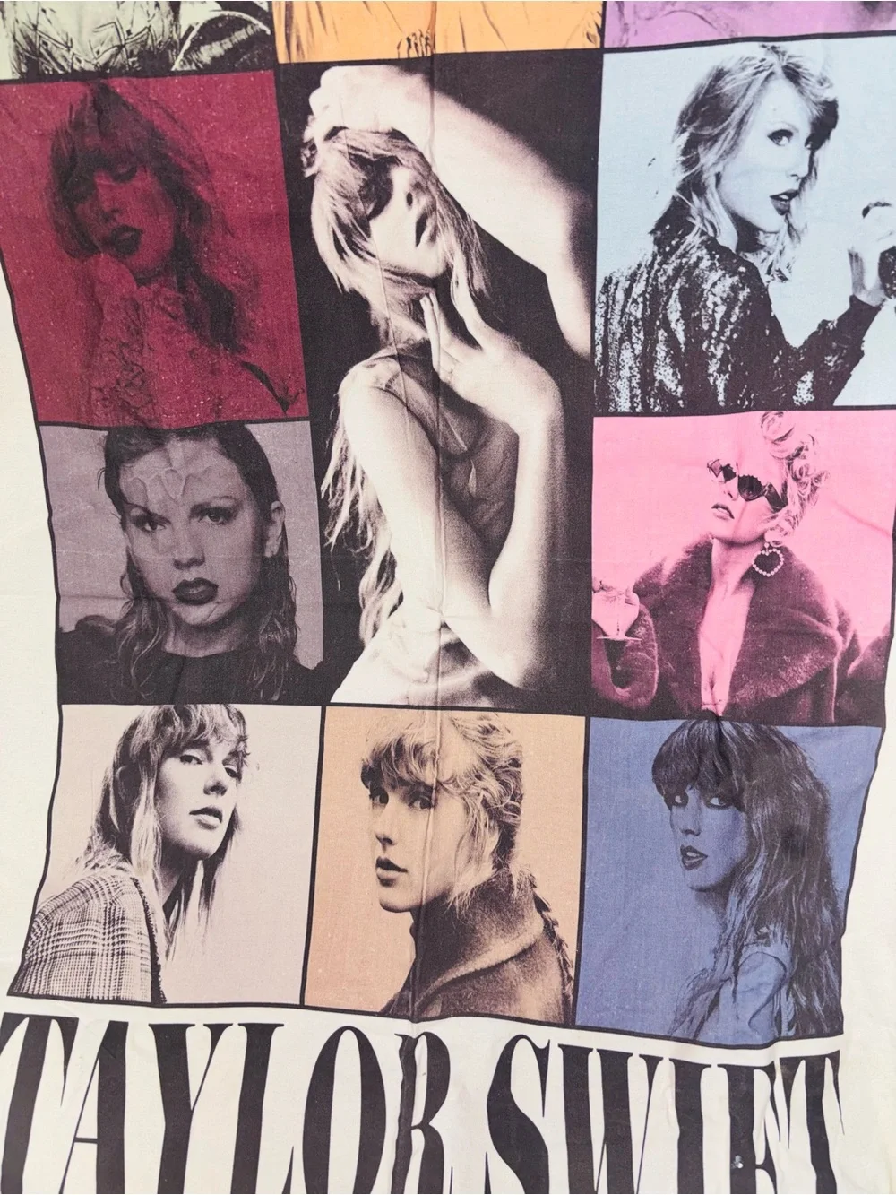 Taylor Swift The Eras Tour Multi-Color Wall Tapestry